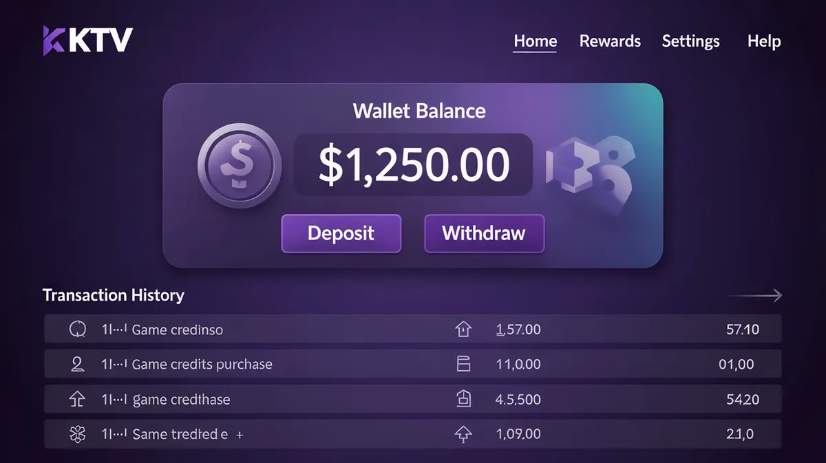 ระบบ KTV Wallet ที่ใช้งานง่าย